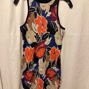 NWT Ted Baker LILYIII Floral Sleeveless Women's Dress - Multicolor